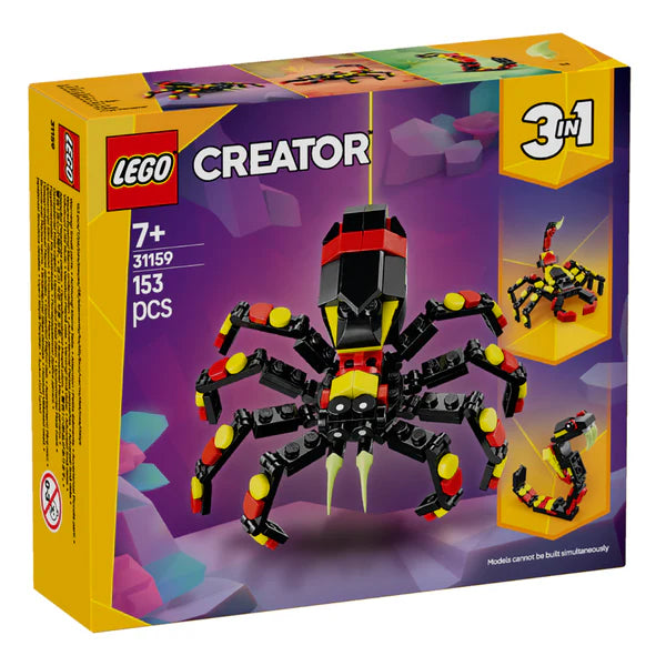 31159 LEGO CREATOR 3IN 1 Wild Animals: Surprising Spider