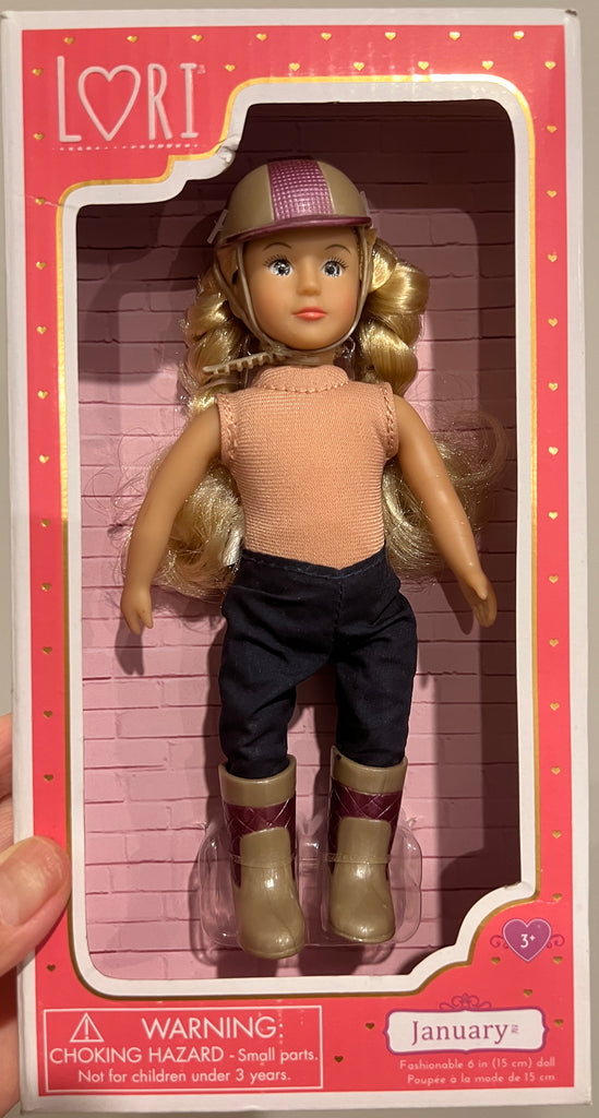 T64530 LORI 6INCH RIDING DOLL w VEST