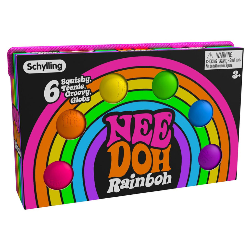 SCHYLLING NEE DOH RAINBOW TEENIE 6PACK