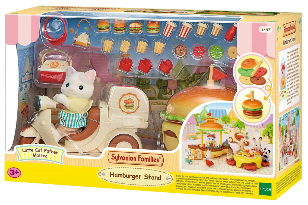 SYLVANIAN FAMILIES HAMBURGER STAND