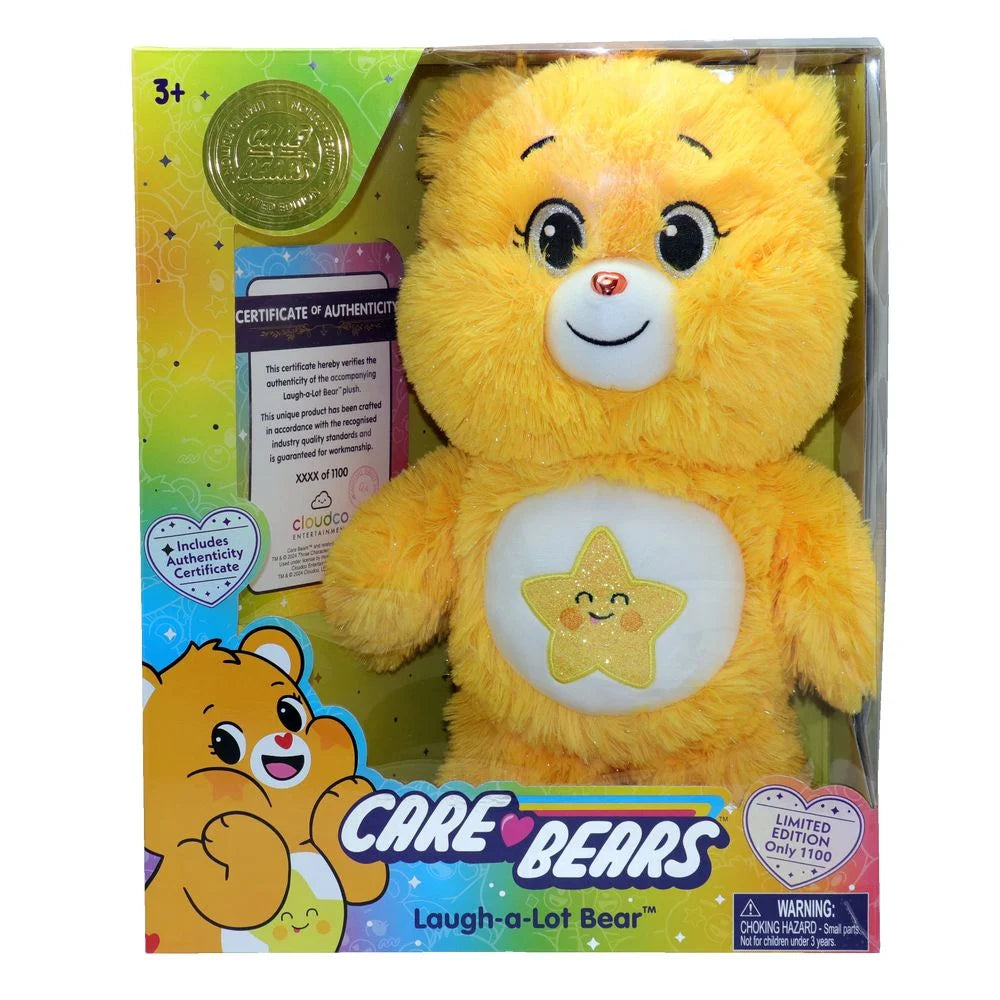 Care Bears 14" Limited Edition Unlock the Magic Laugh A Lot Bear