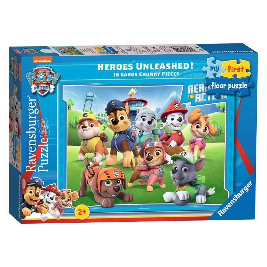 RAVENSBURGER PAW PATROL FIRST FLOOR PUZZLE 16PC