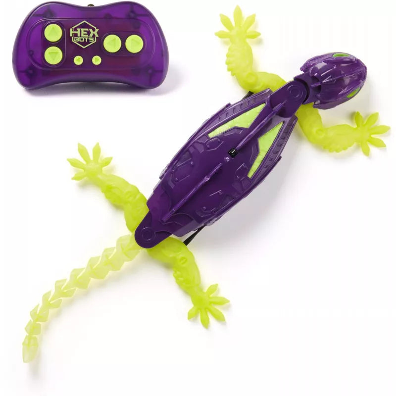 Hexbot Gecko Wall Crawler Glow In The Dark
