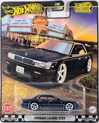 GJT68 HOT WHEELS PREMIUM BOULEVARD 2025 #137 NISSAN LAUREL C33