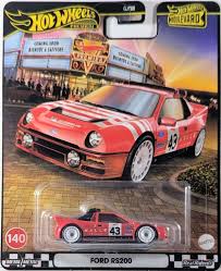 GJT68 HOT WHEELS PREMIUM BOULEVARD 2025 #140 FORD RS200