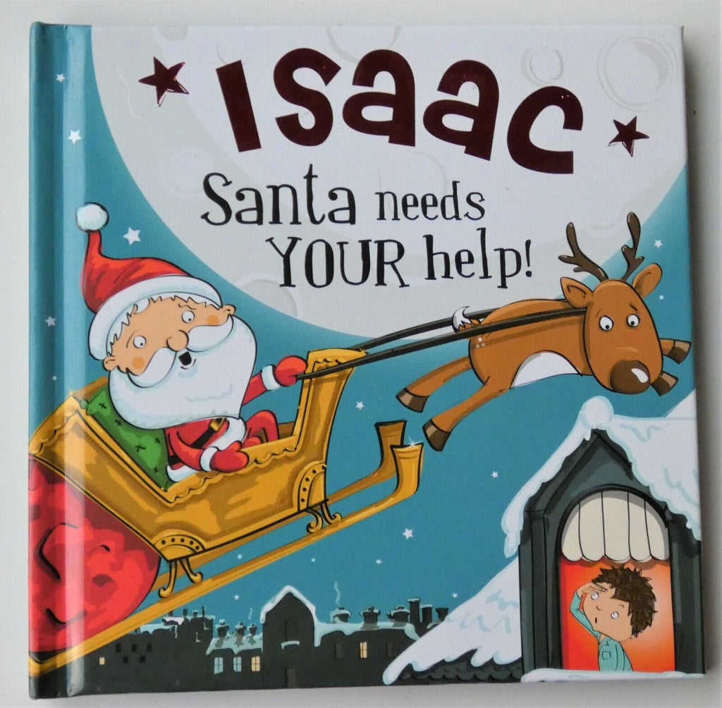 YOUR NAME CHRISTMAS STORYBOOK ISAAC