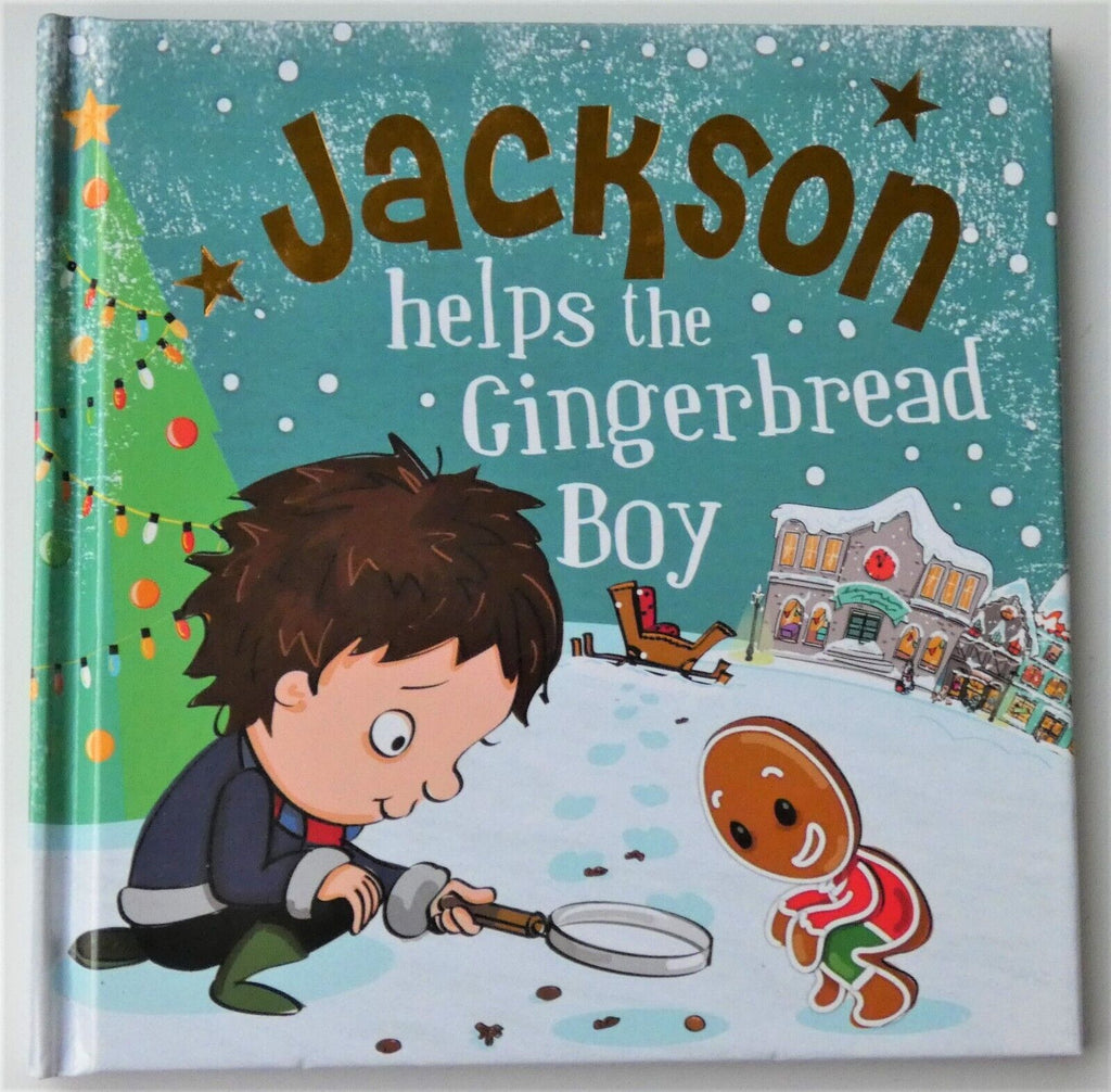 YOUR NAME CHRISTMAS STORYBOOK JACKSON