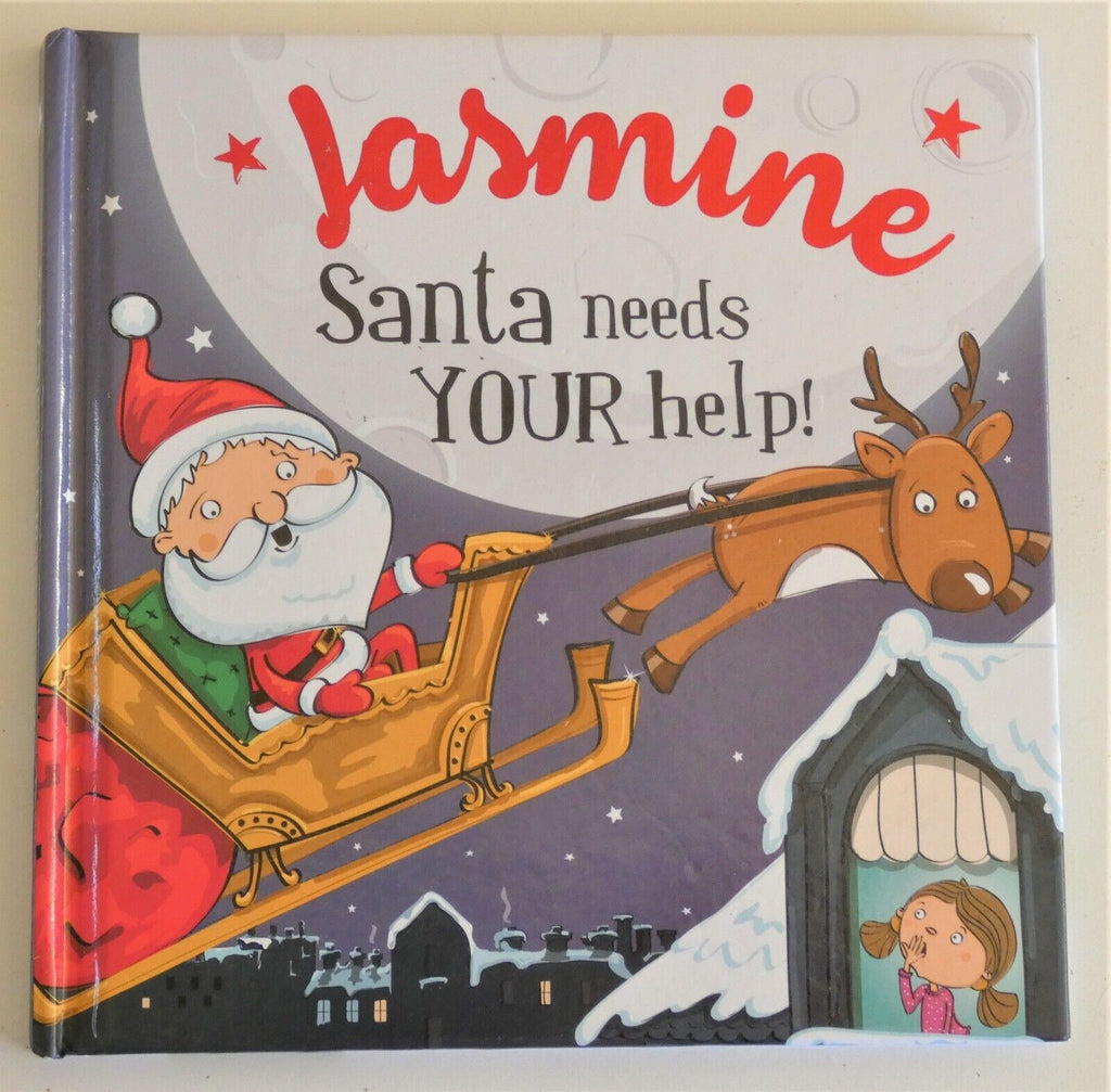 YOUR NAME CHRISTMAS STORYBOOK JASMINE