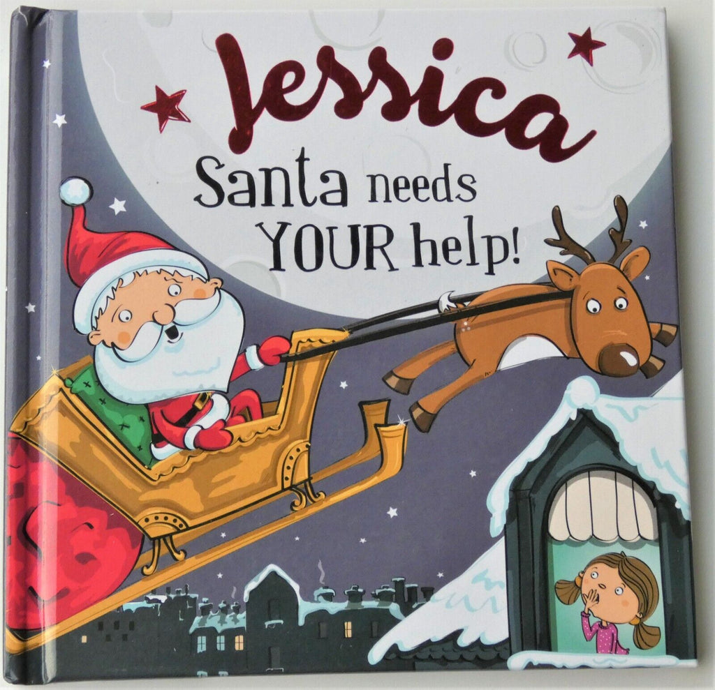 YOUR NAME CHRISTMAS STORYBOOK JESSICA