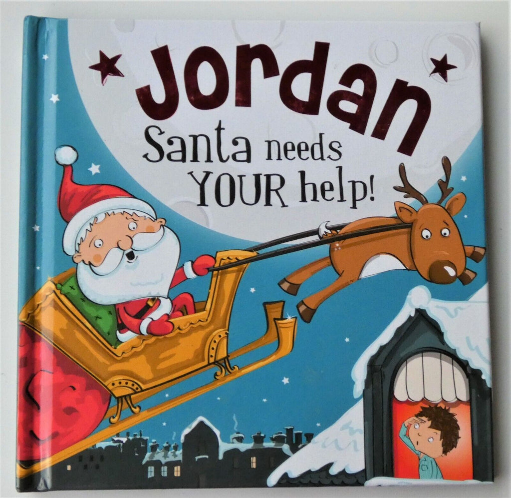 YOUR NAME CHRISTMAS STORYBOOK JORDAN