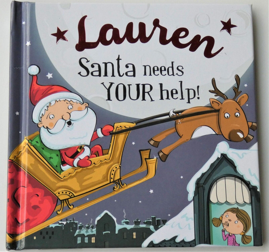 YOUR NAME CHRISTMAS STORYBOOK LAUREN