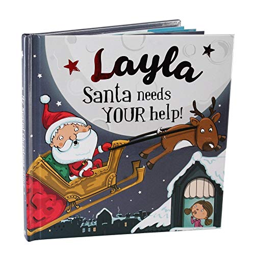 YOUR NAME CHRISTMAS STORYBOOK LAYLA