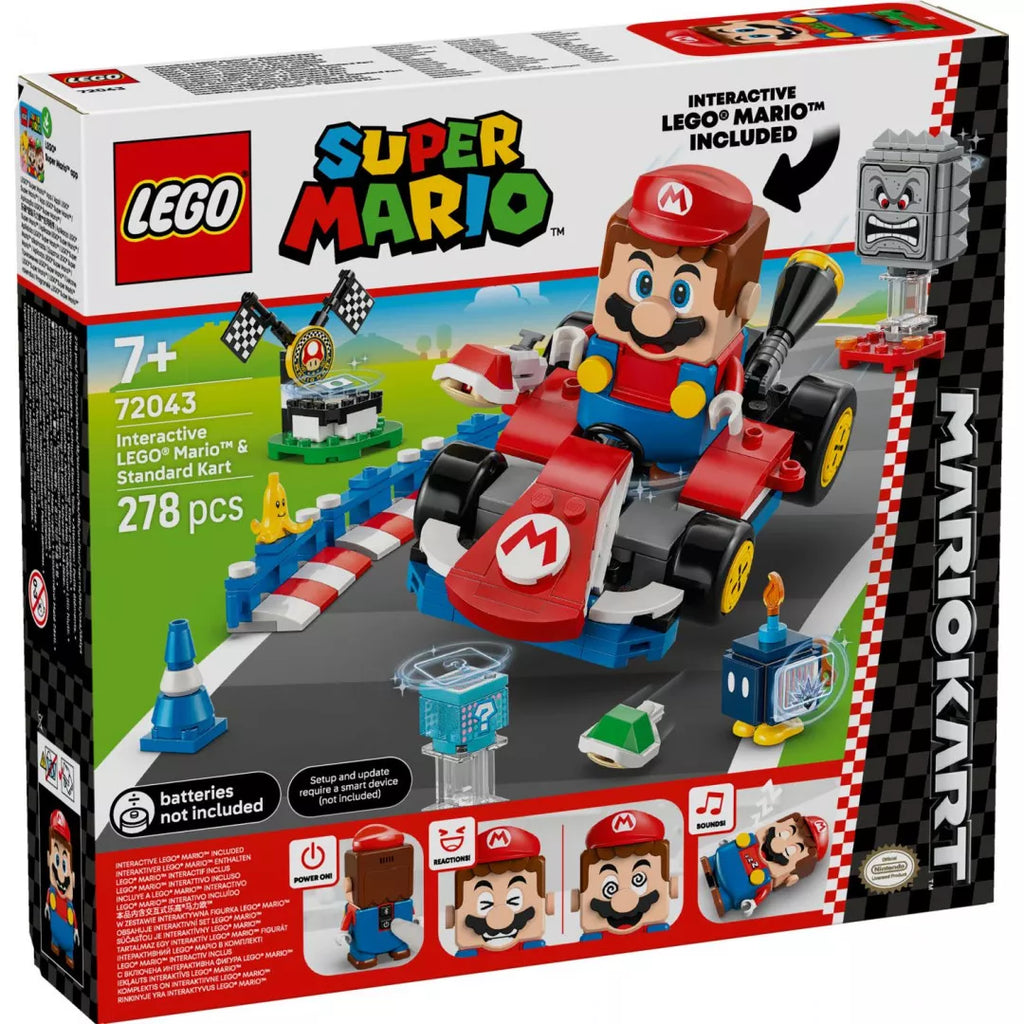 72043 LEGO SUPER MARIOInteractive LEGO® Mario™ & Standard Kart