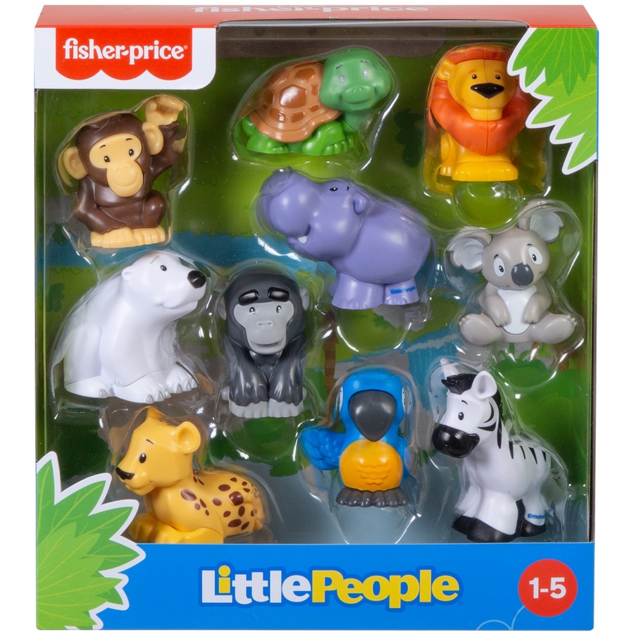 FISHER PRICE LITTLE PEOPLE  ANIMAL MULTIPAK 10PK