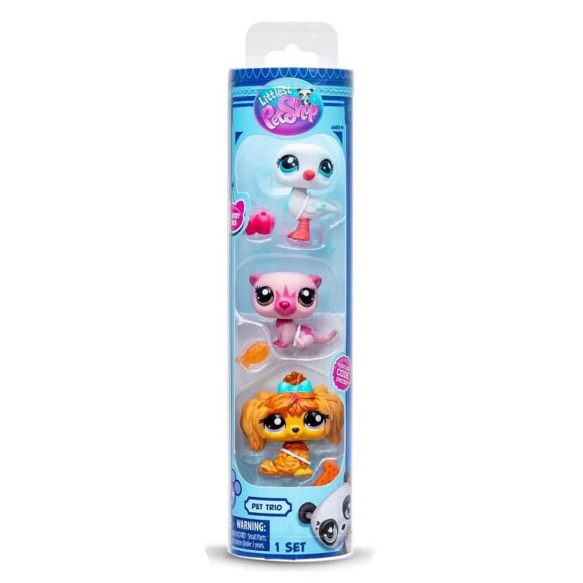 LITTLEST PET SHOP TRIO IN TUBE 3 PACK  COUNTRY VIBES