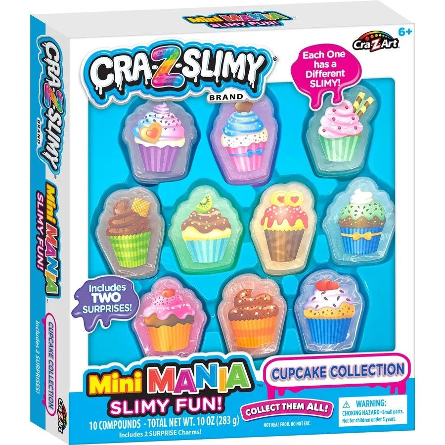 Cra-Z-Slimy Mini Mania Slimy Food - Cupcake Collection