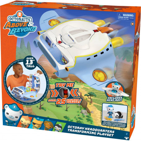 OCTONAUTS OCTORAY TRANSFORMING PLAYSET