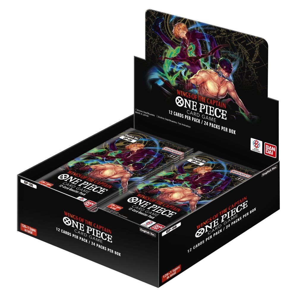 One Piece Card Game sealed Booster box– Wings of the Captain [OP-06]