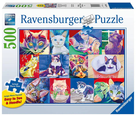 RAVENSBURGER HELLO KITTY CAT 500PC XL