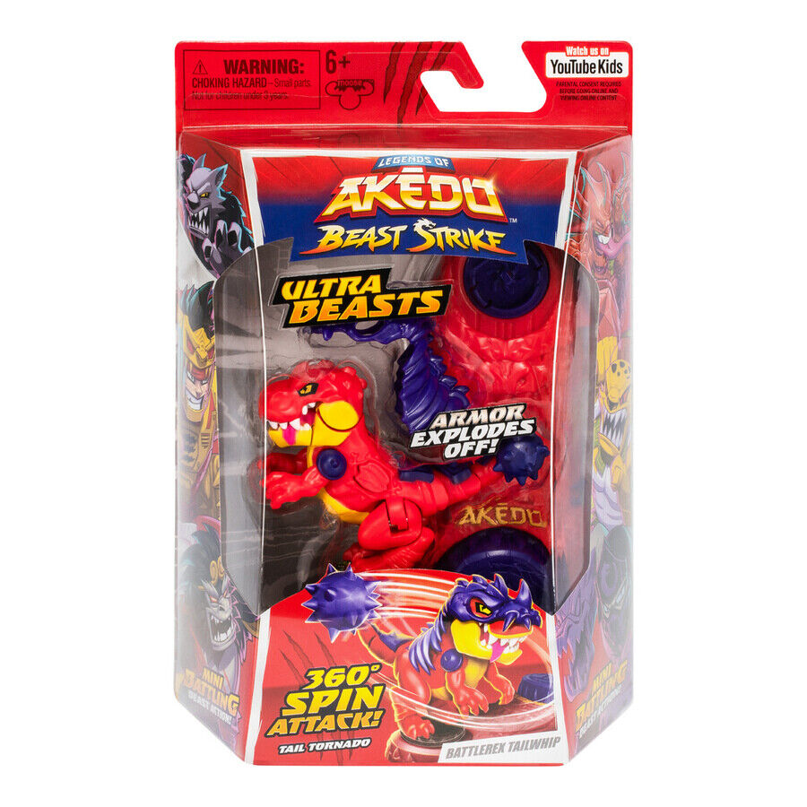 15278 AKEDO S6 BEAST STRIKE ULTRA BEAST SINGLE PACK - BATTLEREX TAILWHIP