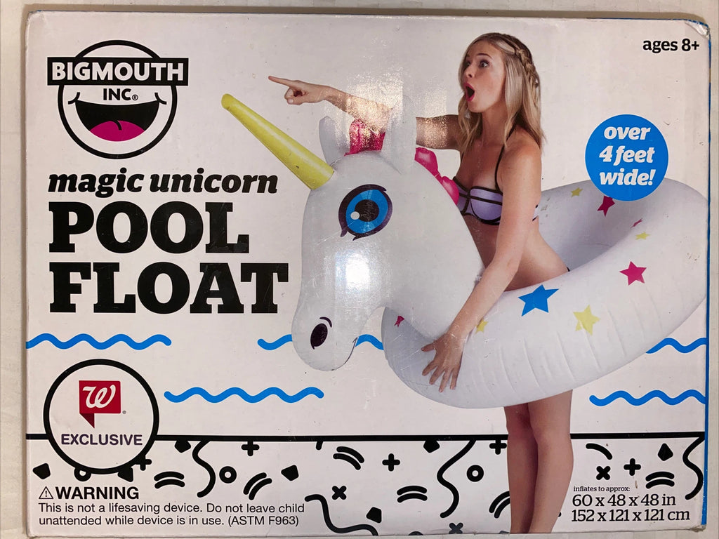 GIANT UNICORN POOL FLOAT
