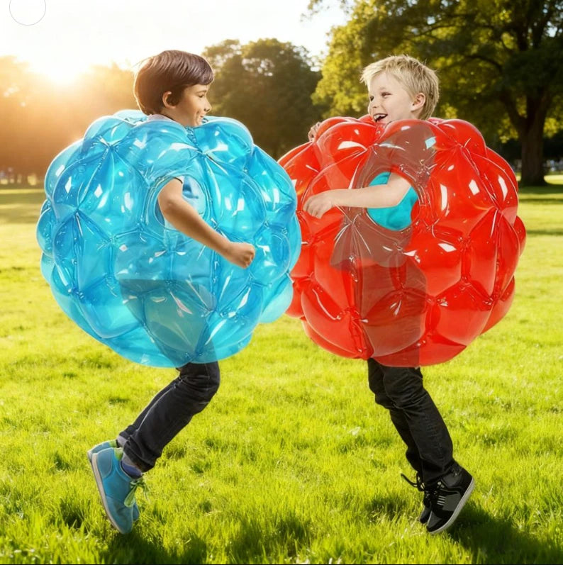 Inflatable Bumper Ball 90cm*75cm children's red