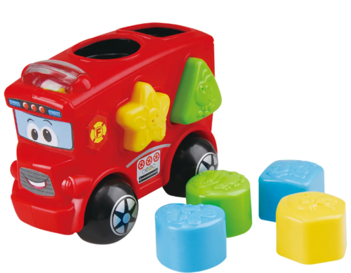 PLAYGO TOYS ENT. LTD. FIRE ENGINE SHAPE SORTER