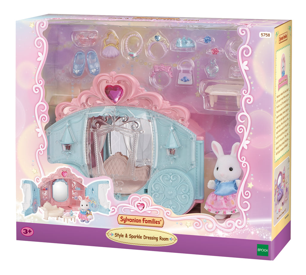 SYLVANIAN FAMILIES STYLE & SPARKLE DRESSING ROOM