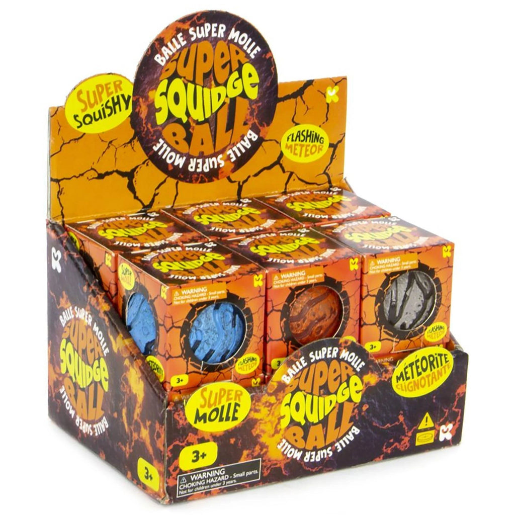 METEOR SUPER SQUIDGE BALLS 6CM ASST