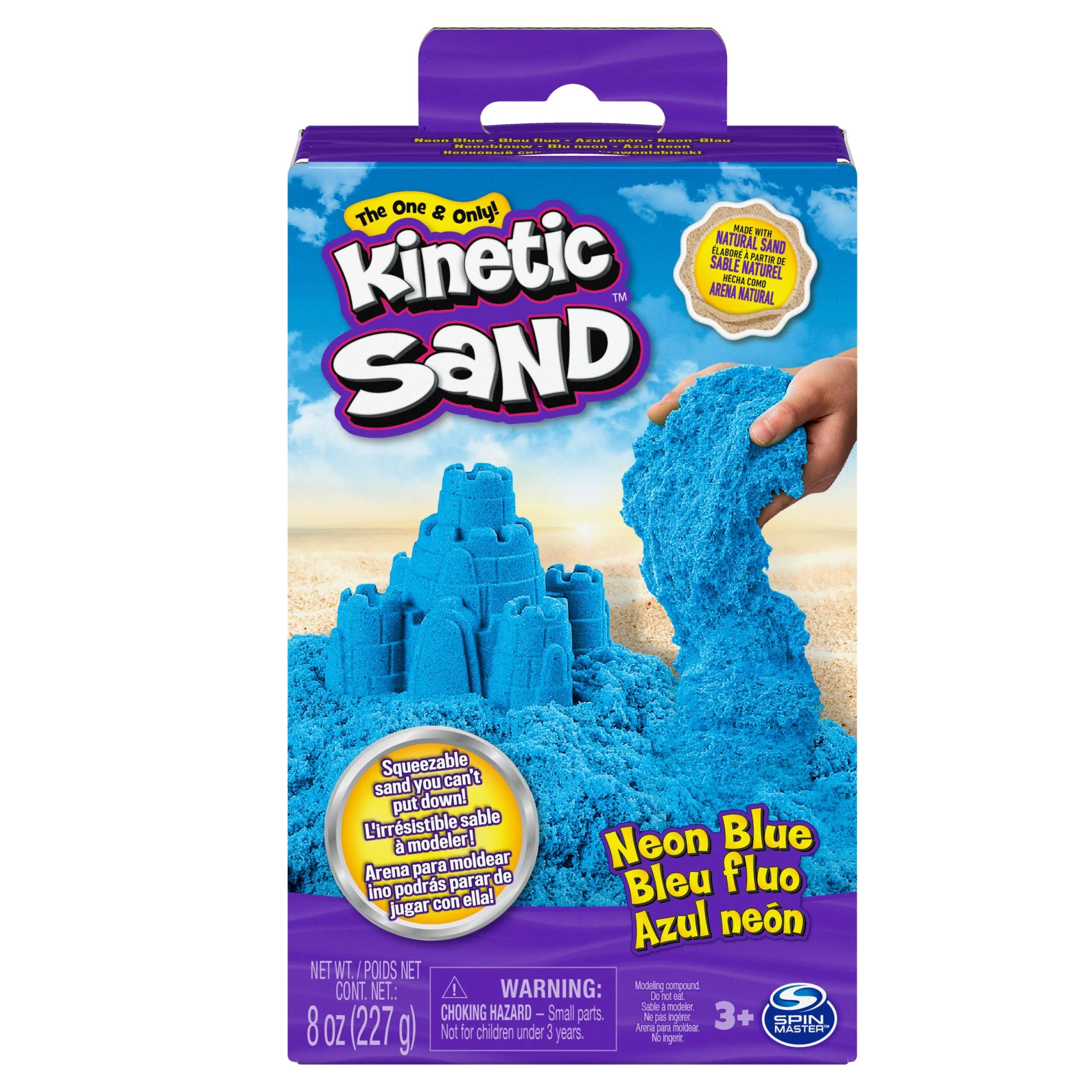 Kinetic Sand 8oz Box BLUE KIDSGOODS