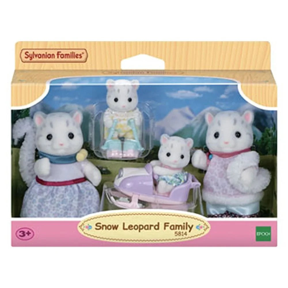 Sylvanian Families Snow Leopard Family