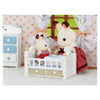 SF5017 Sylvanian Families Chocolate Rabbit Baby Set