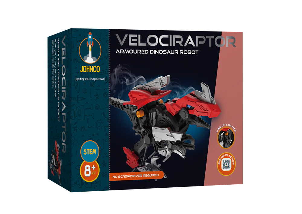 VELOCIRAPTOR  ARMOURED DINOSAUR ROBOT