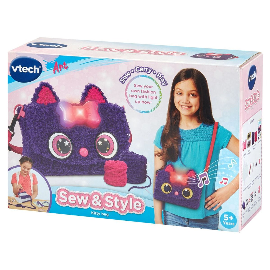 VTECH ART SEW & STYLE KITTY BAG