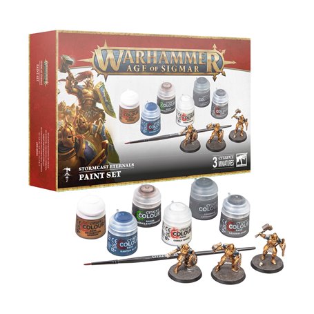 Warhammer: Age of Sigmar: Stormcast Eternals &amp; Paint Set