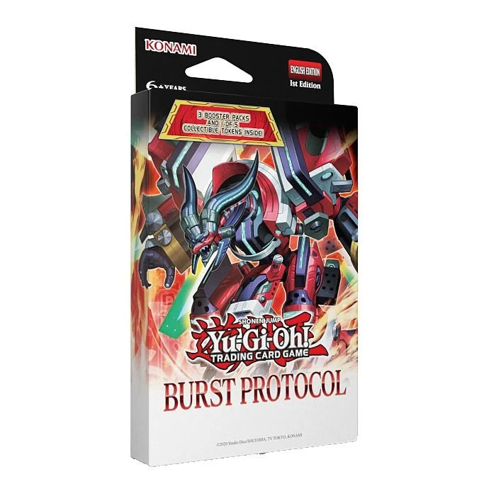 Yu-Gi-Oh! TCG: Burst Protocol 3 Booster Pack Tuckbox