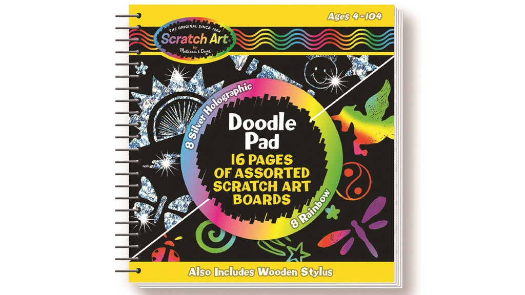 M&D SCRATCH MAGIC DOODLE BOOK