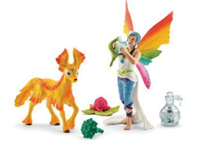 SCHLEICH RAINBOW ELF DUNYA WITH FOAL