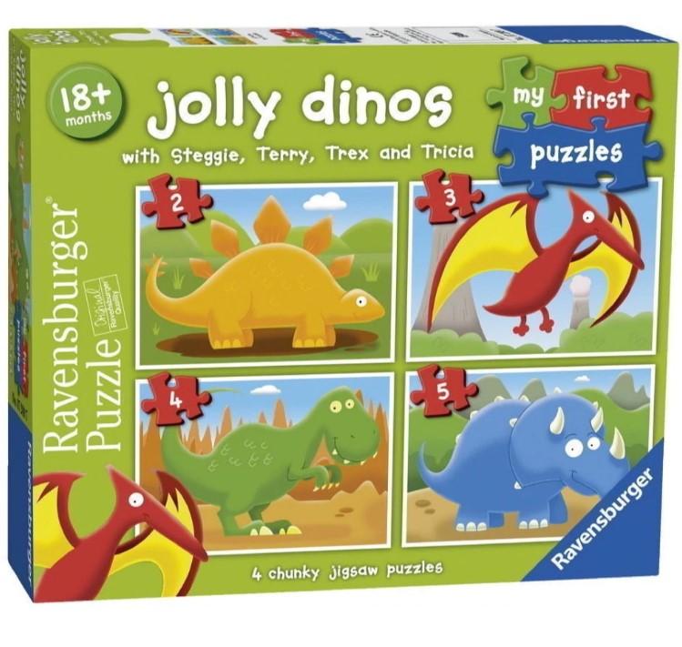 RAVENSBURGER JOLLY DINOS MY FIRST PUZZ