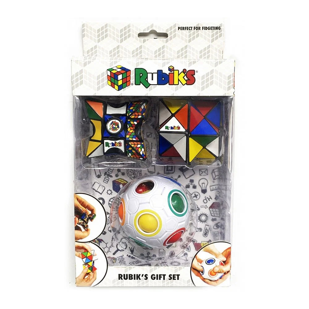 RUBIKS GIFT SET (RAINBOW BALL, MAGIC STAR, STAR BRAIN TEASER)