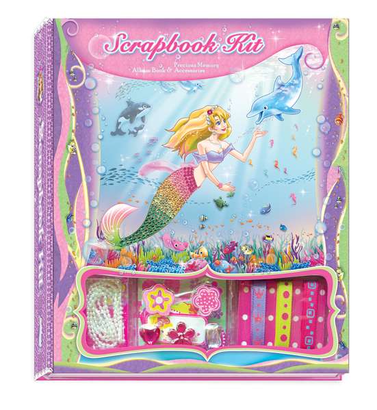 T66414 SCRAPBOOK KIT MERMAID