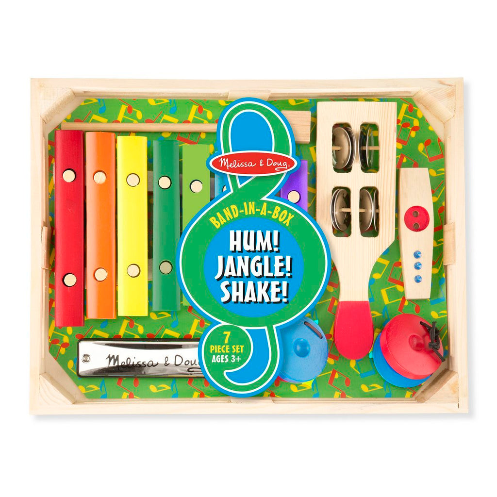 Melissa & Doug BAND IN A BOX HUM JANGLE SHAKE