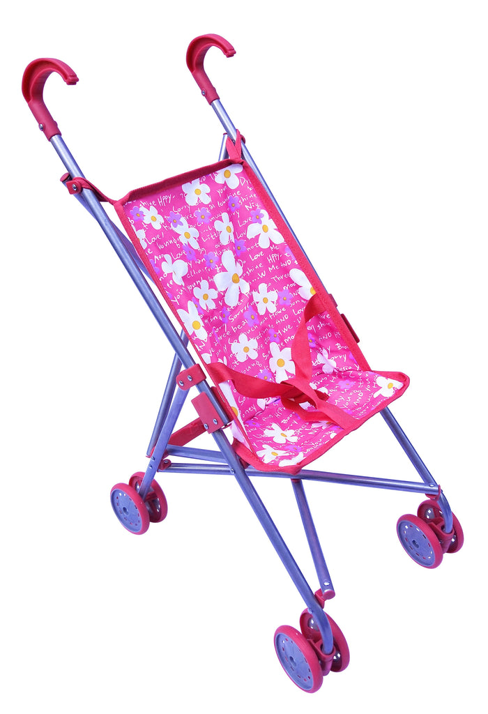 PLAYWORLD DOLL UMBRELLA STROLLER PINK