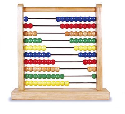 MELISSA & DOUG WOODEN ABACUS