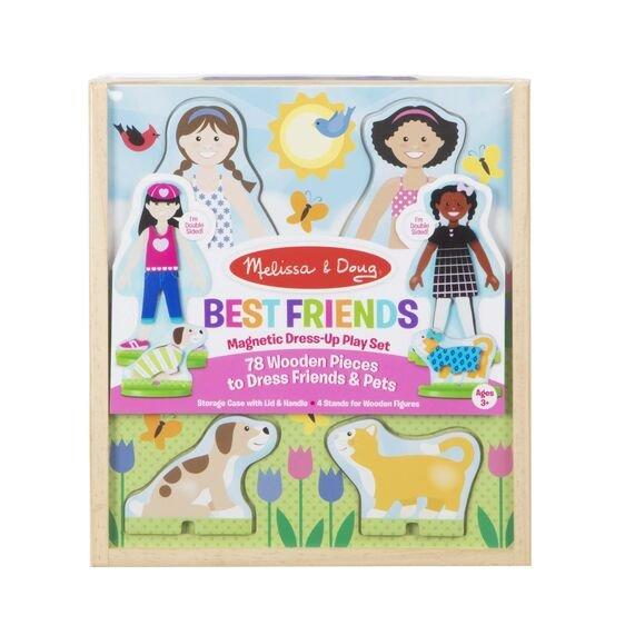 M&D BEST FRIENDS MAGNETIC DRESS-UP