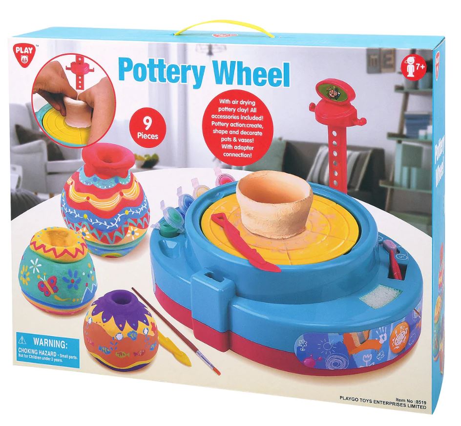 PLAYGO TOYS ENT. LTD. POTTERY WHEEL BO