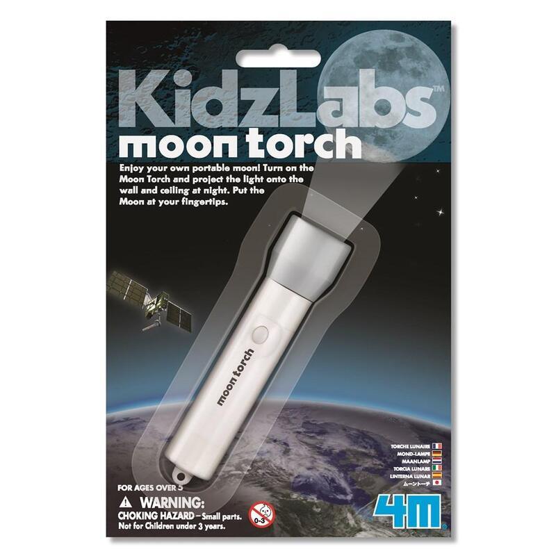 4M KIDZ LABS MOON TORCH