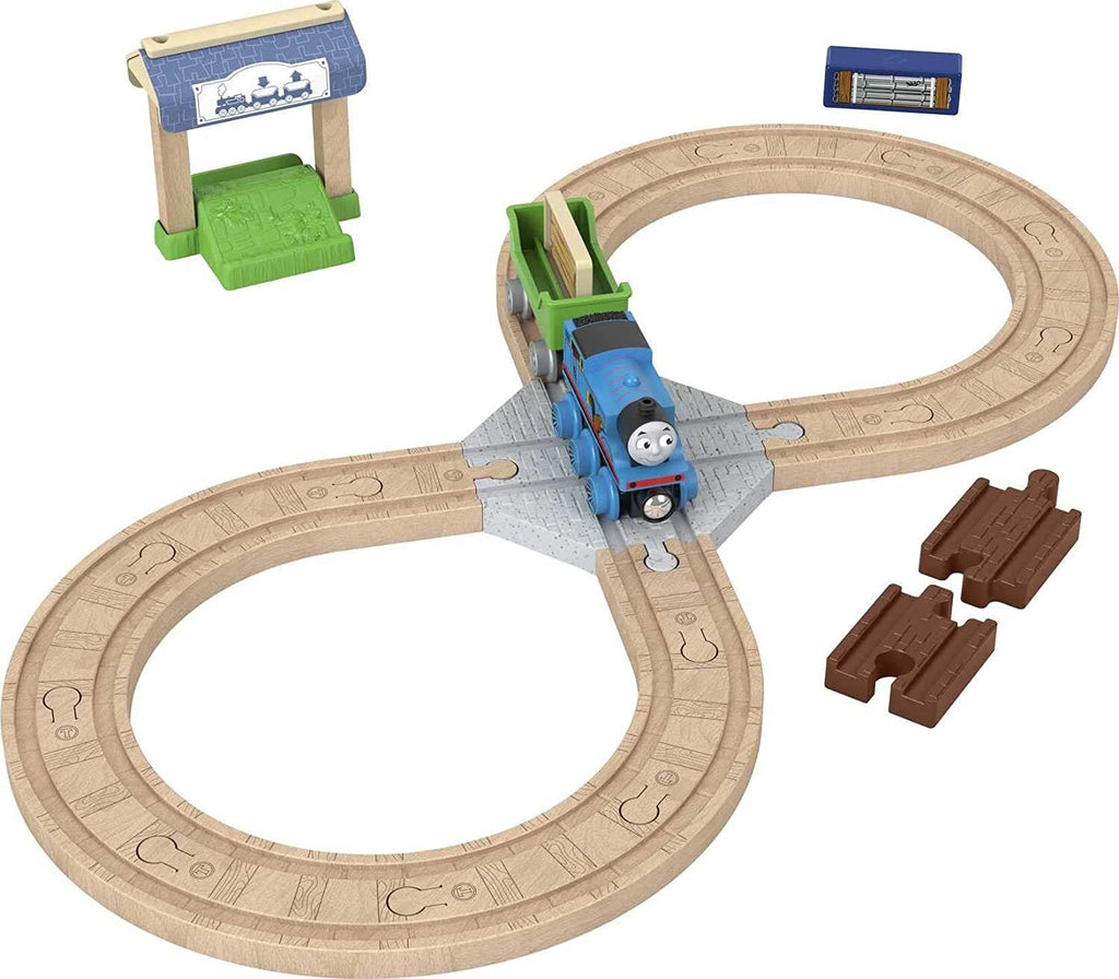 THOMAS WOODEN RAILWAY FIGURE8 TRACK PACK