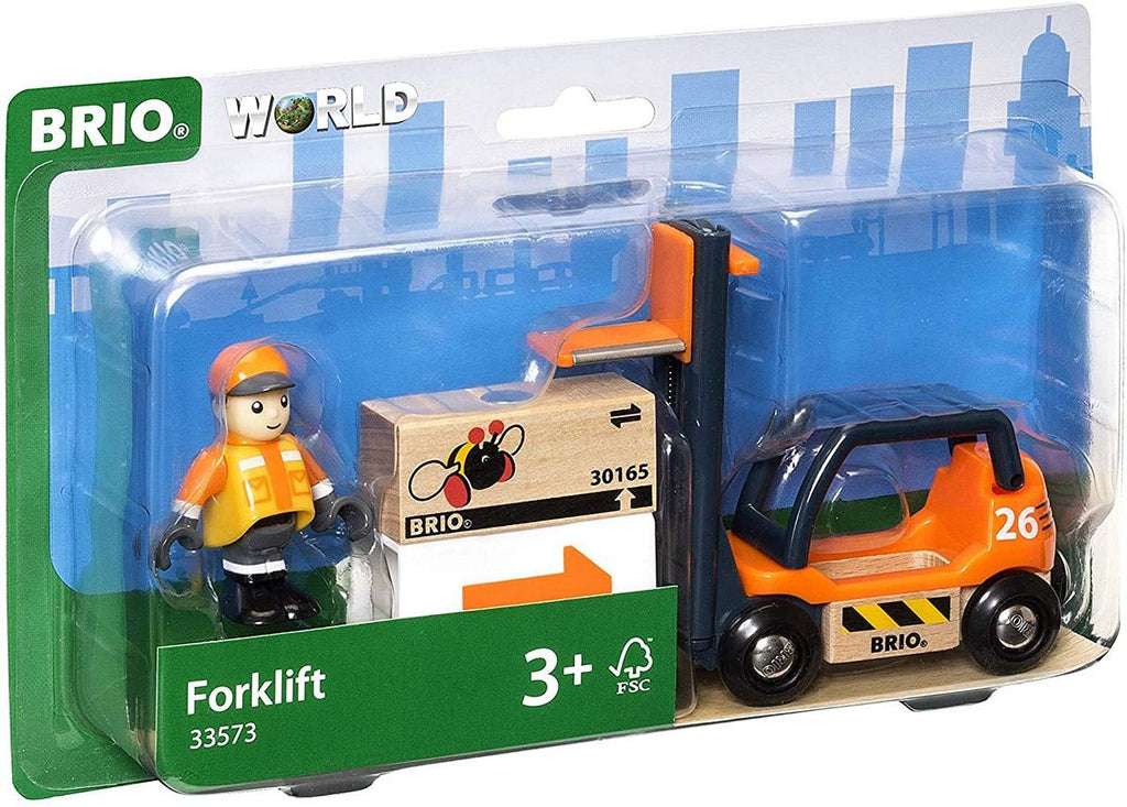 BRIO FORKLIFT 4PIECES