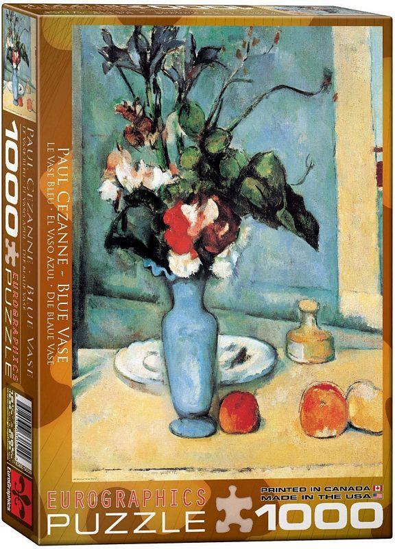 EUROGRAPHIC CEZANNE, BLUE VASE 1000PC